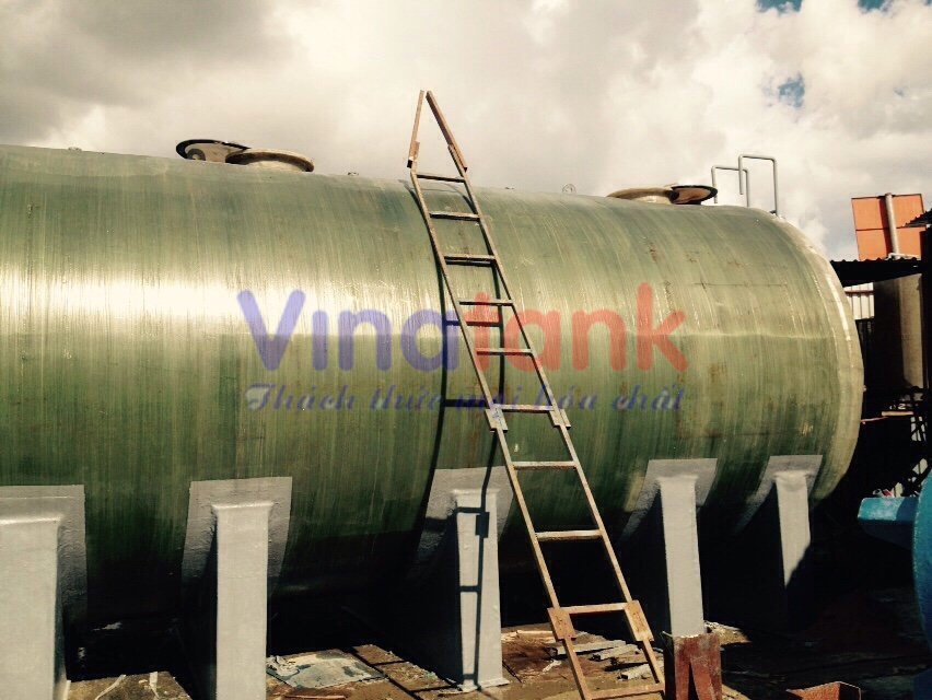 Bồn chứa hóa chất hoàn thiện giao cho khách hàng Vinatank