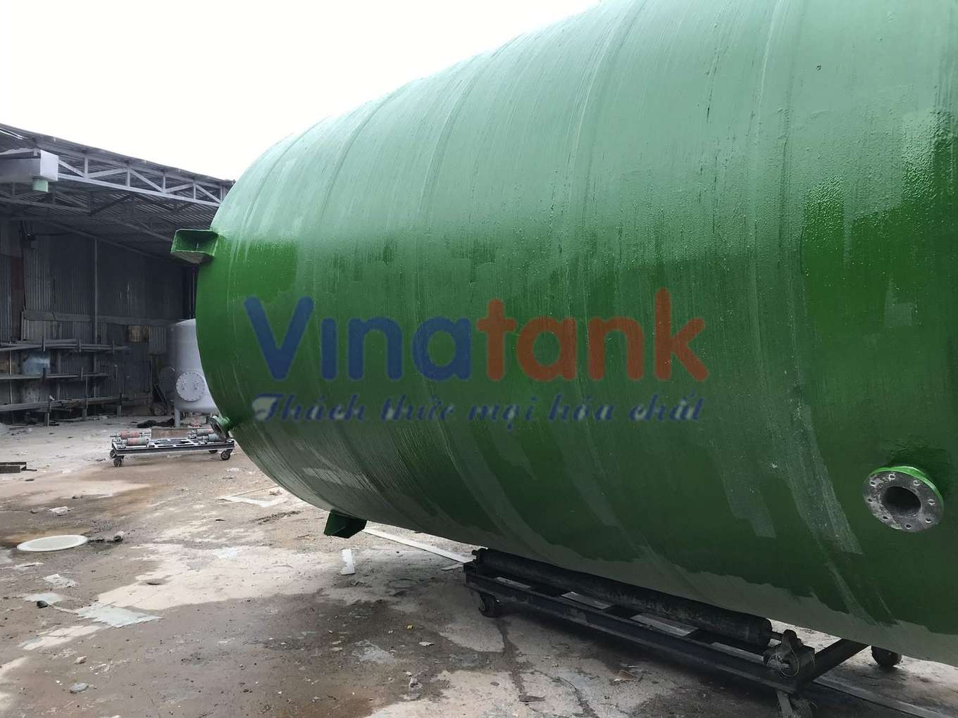 Bồn chứa hóa chất Vinatank - Ảnh thực tế công trình 3
