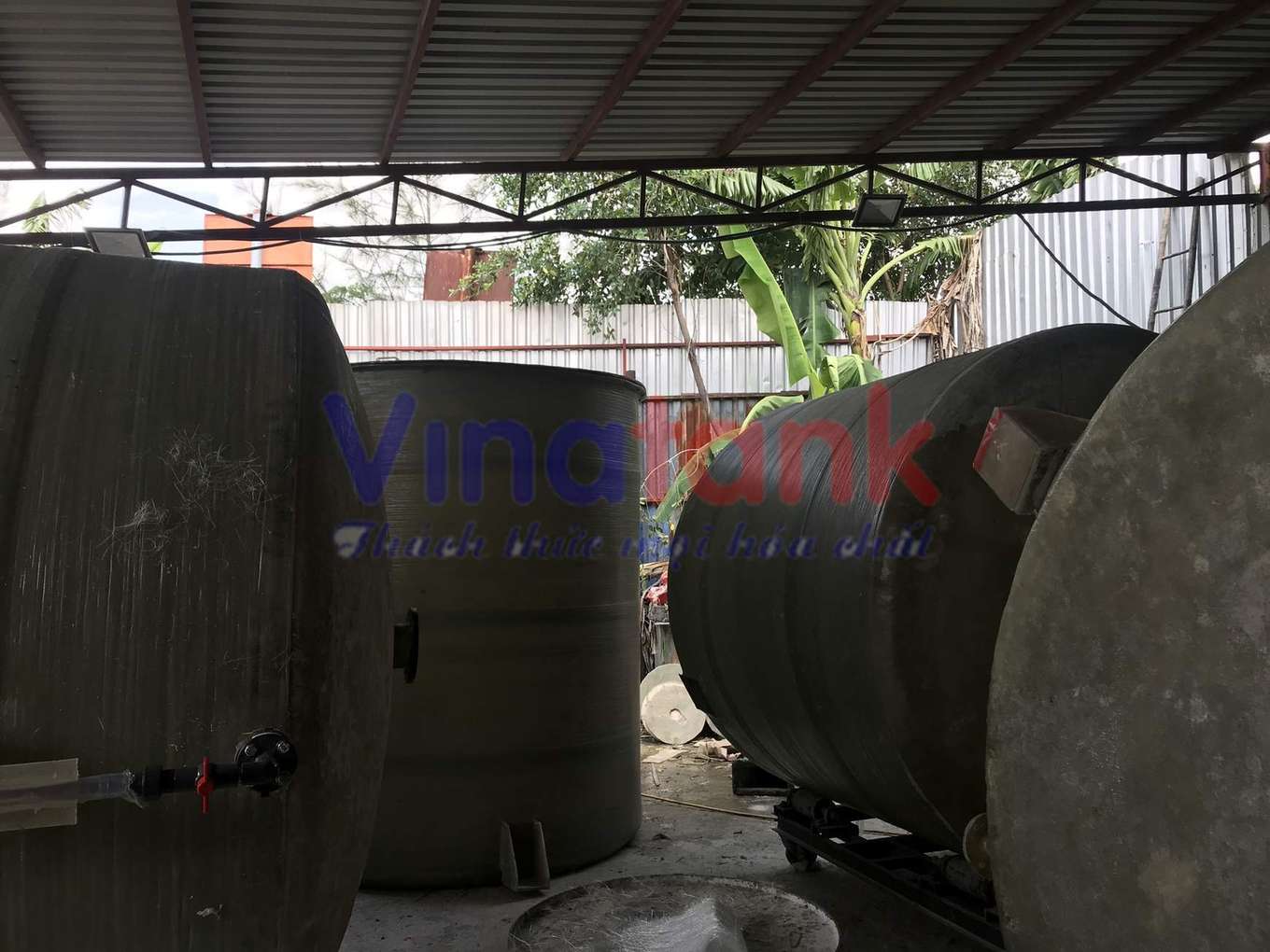 Bồn chứa hóa chất Vinatank - Ảnh thực tế công trình 4