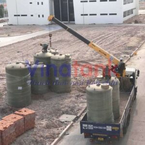 Bồn chứa hóa chất Vinatank - Ảnh thực tế công trình 5