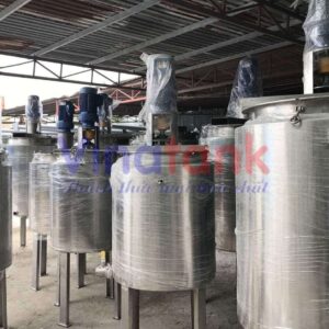 Bồn khuấy trộn công nghiệp Vinatank - Ảnh thực tế công trình 2