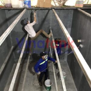 Bọc phủ composite bồn chứa Vinatank - Ảnh thực tế công trình 4