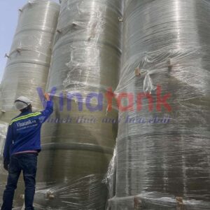 Bồn composite Vinatank - Ảnh thực tế công trình 1