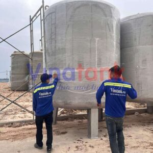 Bồn inox Vinatank - Ảnh thực tế công trình 2
