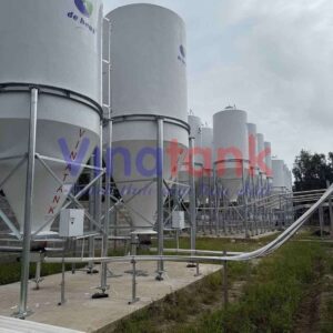 Bồn Silo Vinatank - Ảnh thực tế công trình 2