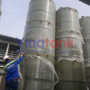 Bồn xử lý khí thải Vinatank - Ảnh thực tế công trình 4