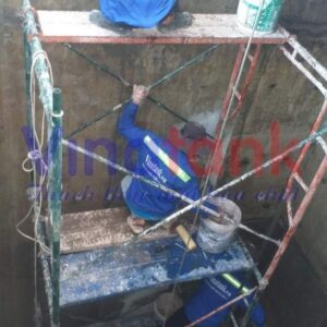 Quy trình bọc phủ composite Vinatank - Ảnh thực tế công trình 3