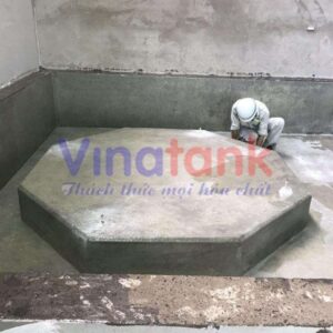 Bọc phủ nên bê tông nhà xưởng Vinatank - Ảnh thực tế công trình 5