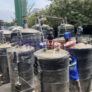 Bồn khuấy trộn hóa chất Vinatank - Ảnh thực tế công trình 2