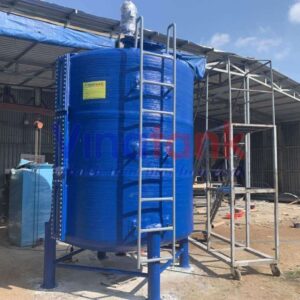 Bồn khuấy trộn hóa chất Vinatank - Ảnh thực tế công trình 4