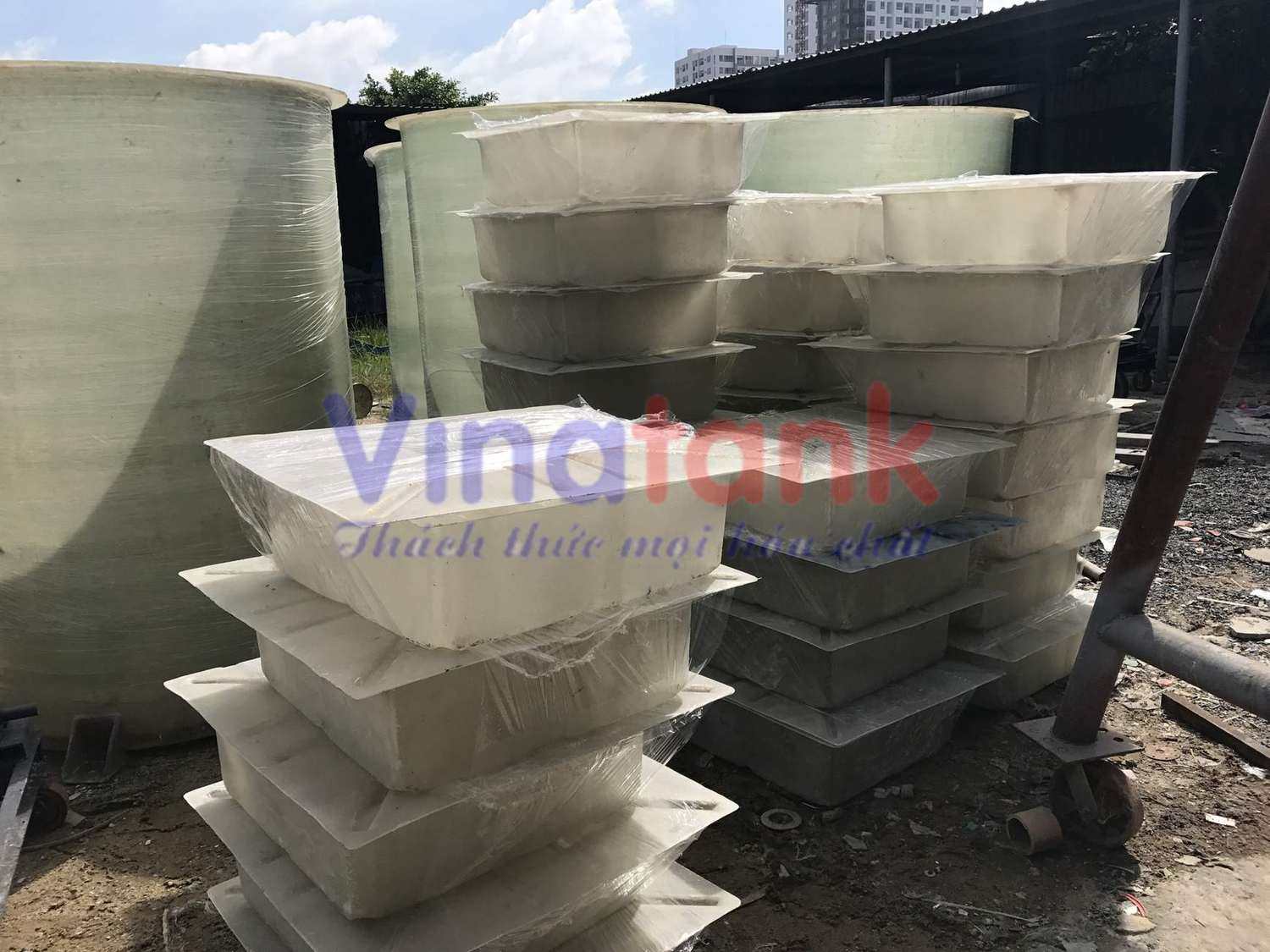 Thùng Rác Composite Vinatank - Ảnh thực tế công trình 5