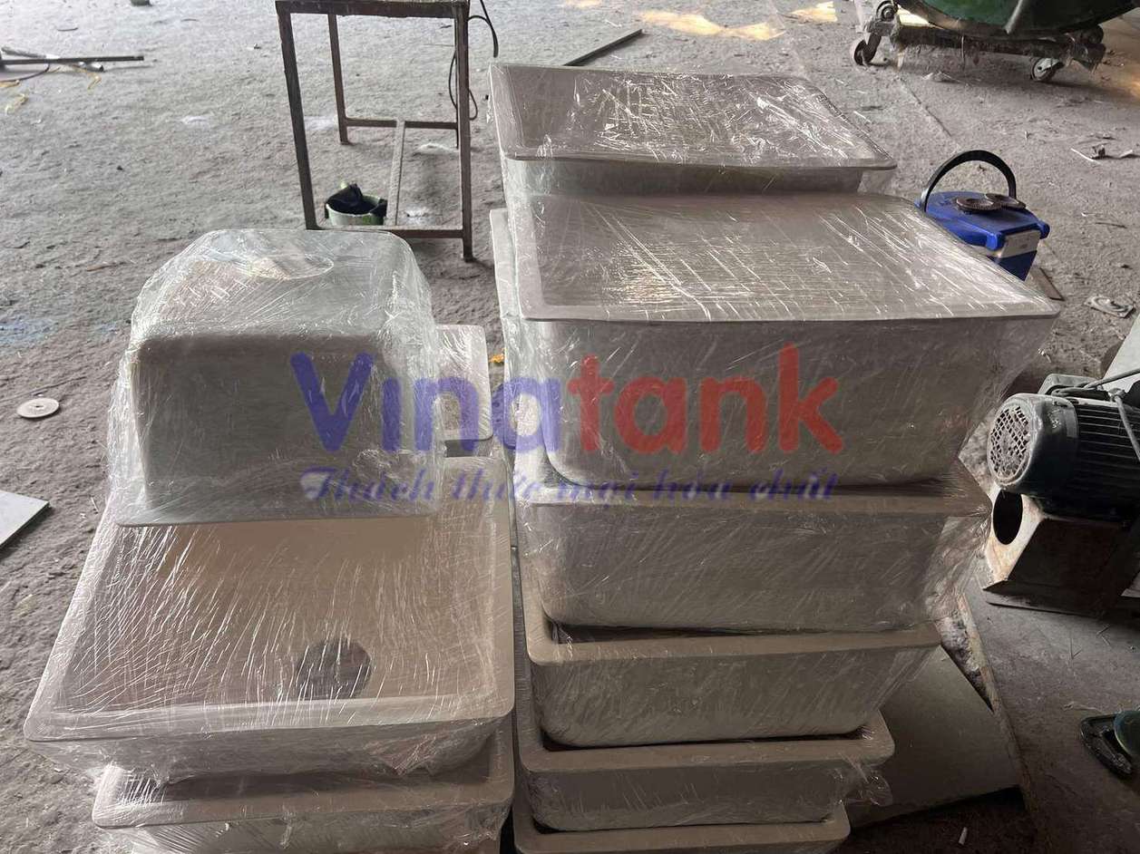 Chậu Rửa Lavabo Vinatank - Ảnh thực tế công trình 3